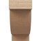 Ekena Millwork 2in. W x 4in. H x 24in. L Alpine Woodgrain TimberThane Rafter Tail, Primed Tan RFTUR02X04X24ALPRCPR - alternate 4